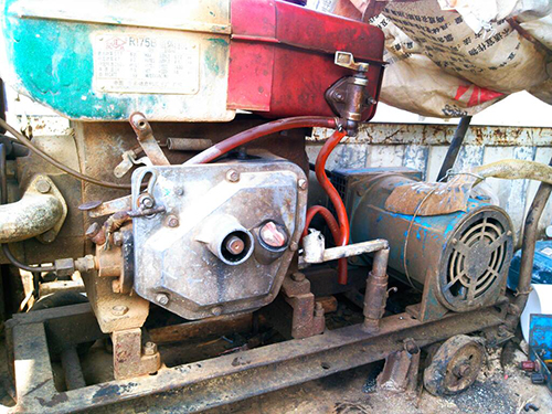 尖山单杠柴油机发电机出租